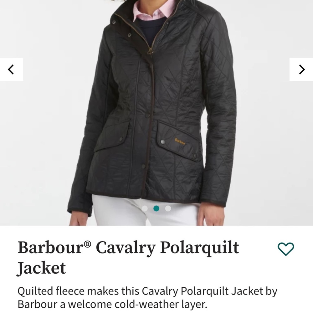 Barbour Cavalry Polarquilt Jacket - Picture 9 of 9